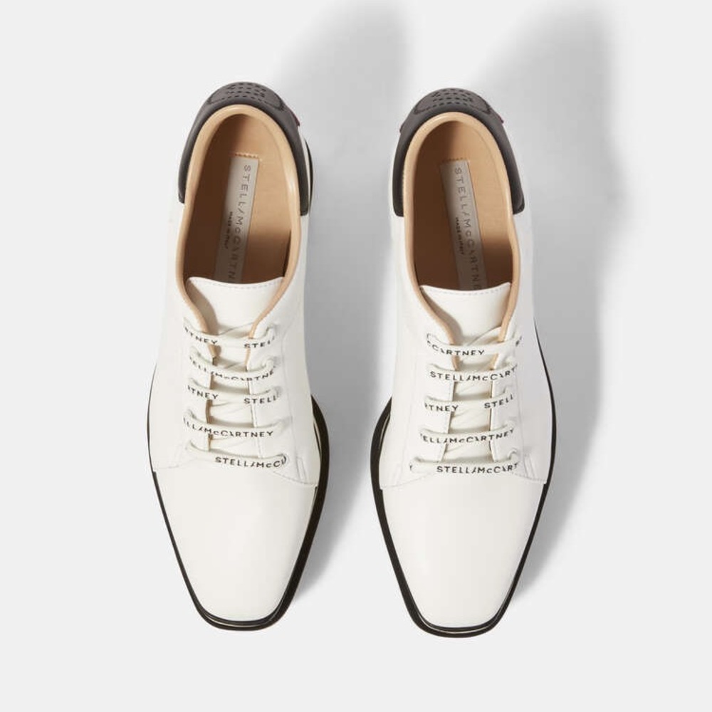 Stella McCartney White Vegan Elyse Platform Sneakers